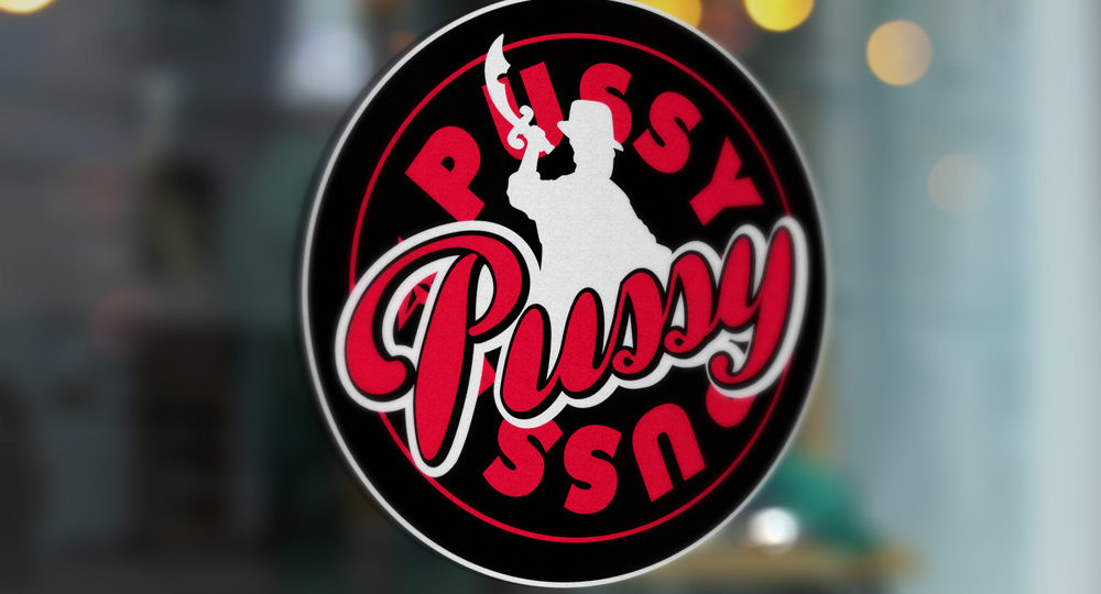 Diseño de logo pussywear