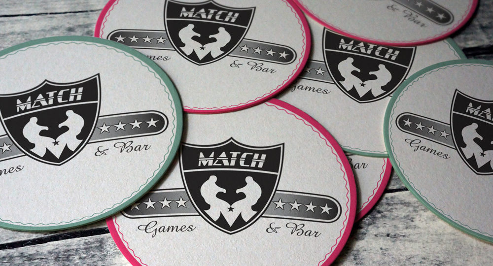 Diseño de logo para Match Bar and Games