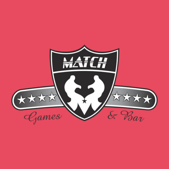 Diseño de logo para Match Bar and Games
