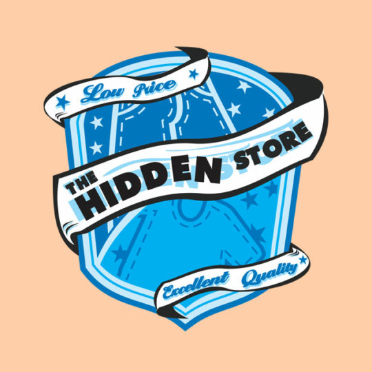 Diseño de Logo para The Hidden Store