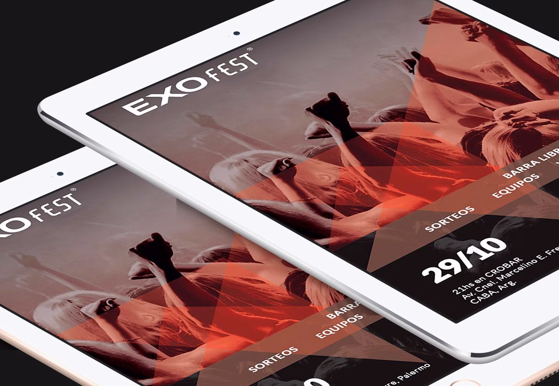 Diseño de newsletter Exofest