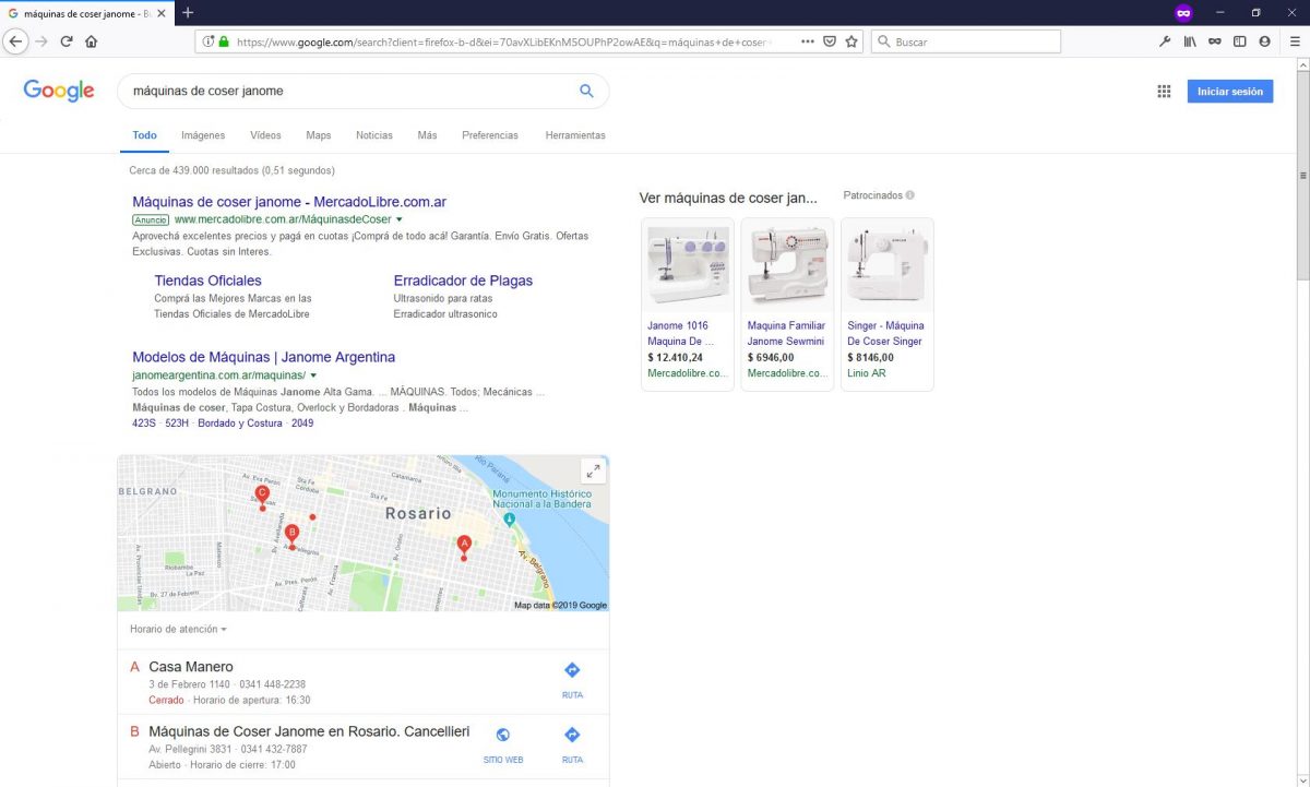 Posicionamiento web para Cancellieri