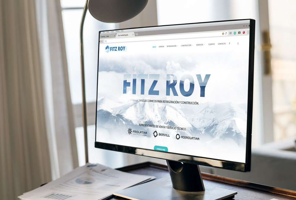 diseño web para fitz roy srl