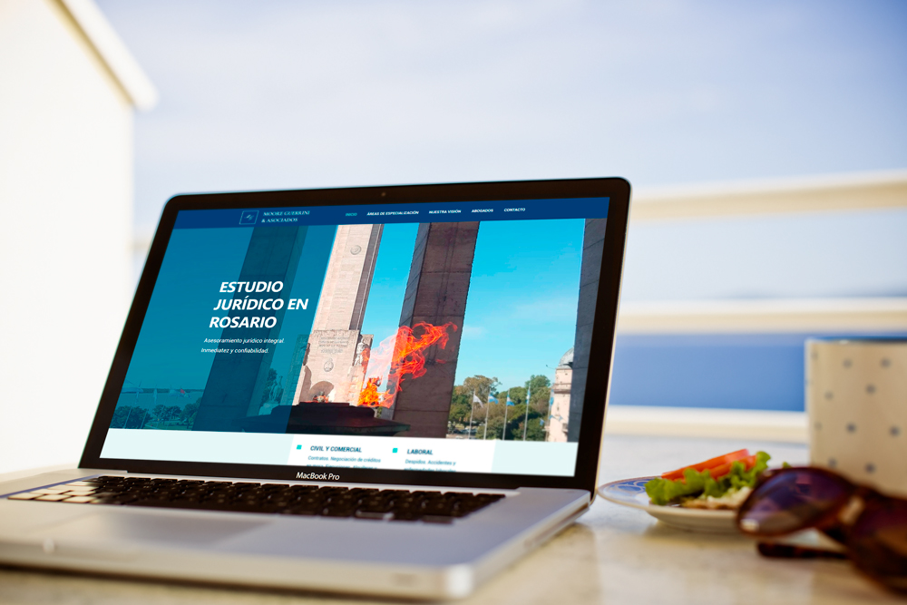 Diseño Web Abogados Rosario