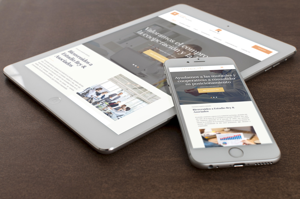 Diseño Web Estudio Rey Mutuales