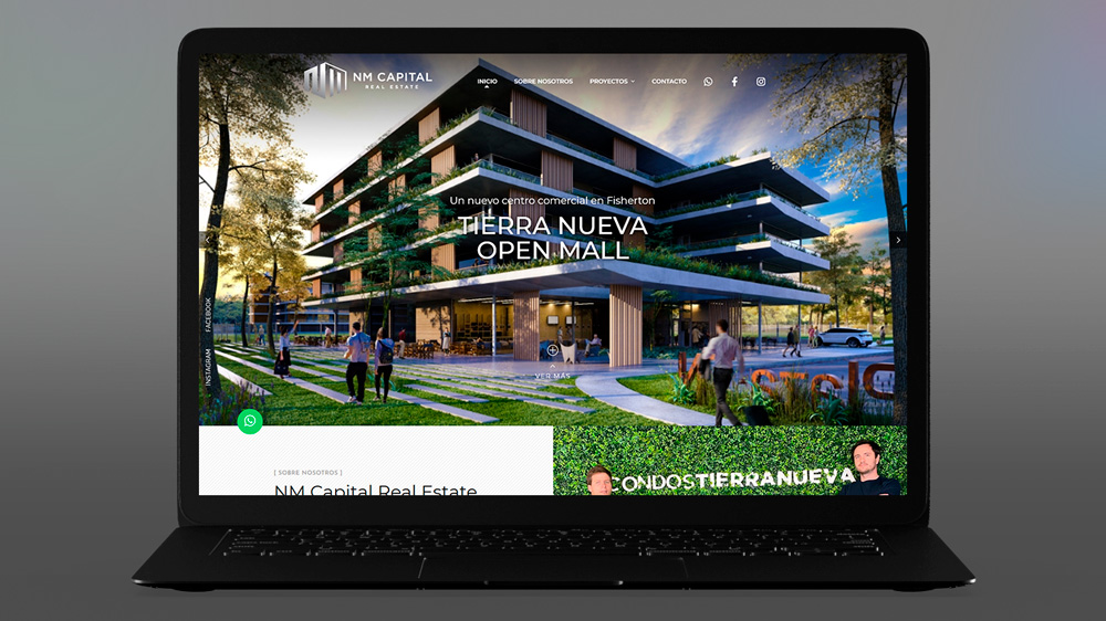 Diseño Web Nmcapital