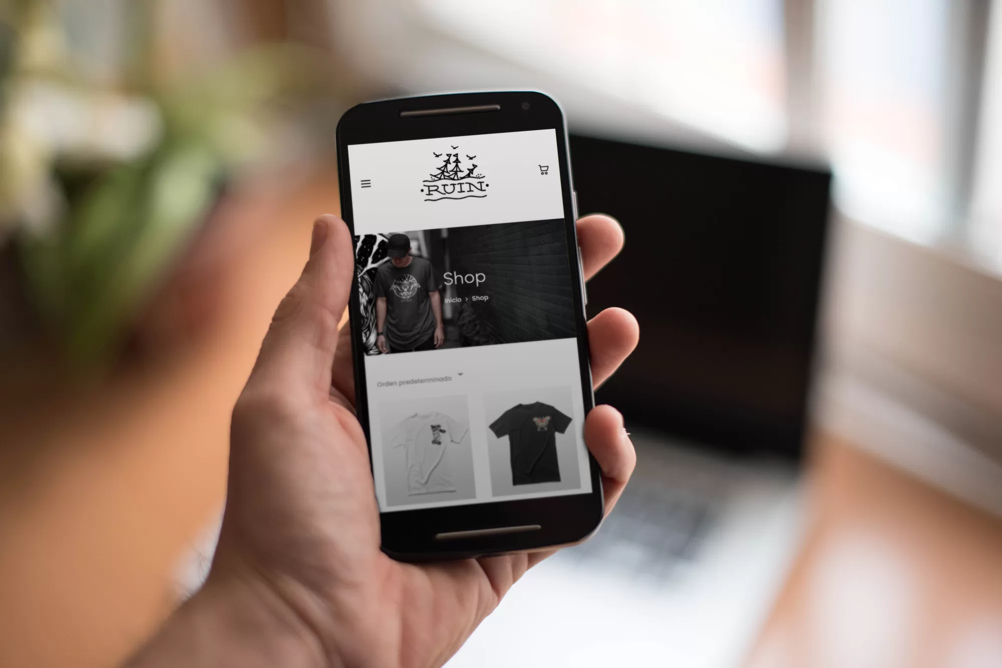 Dise&ntilde;o Web Ecommerce Para Tienda Ropa Ruin